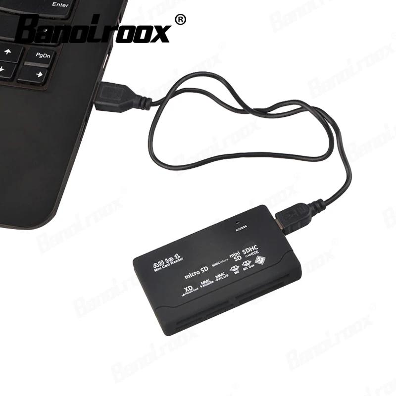 Banolroox-ο ī  USB 2.0 ޸ SD ī  ,    TF CF SD ̴ SD SDHC MMC MS XD M2